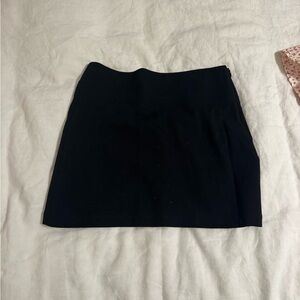 Theory Black Mini Skirt